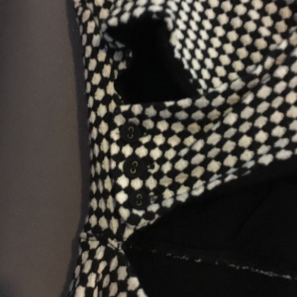 Anthropologie Deletta Cross Back Peplum Top - Picture 6 of 6